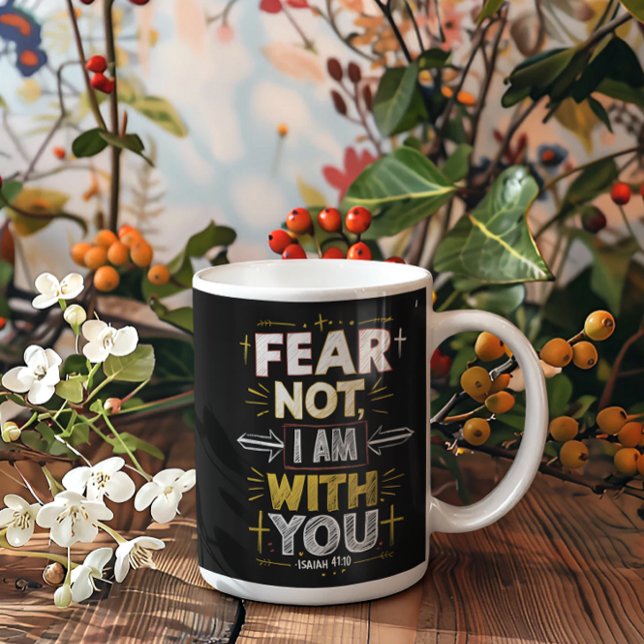 Embrace Courage, I Am By Your Side Coffee Mug (Creator Uploaded)