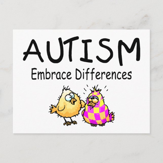 Embrace Differences (PY) Postcard (Front)