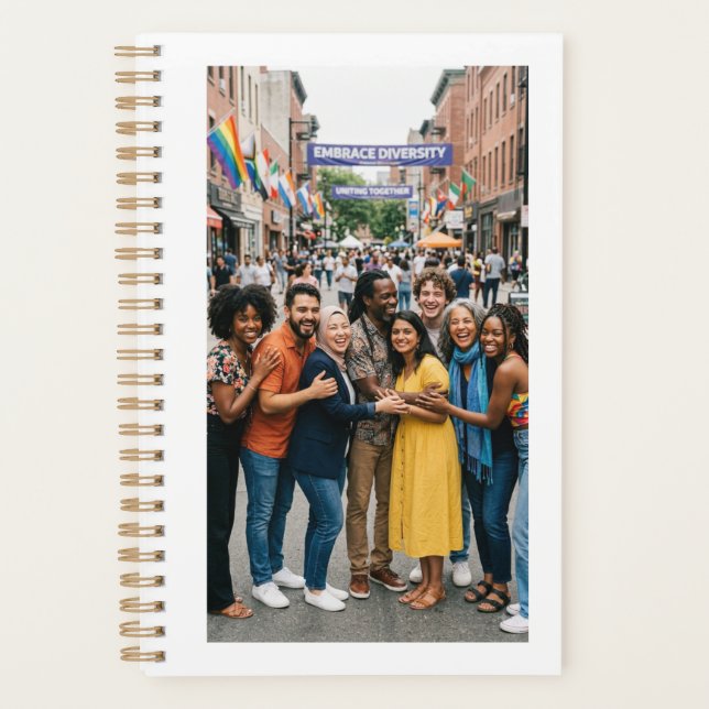 Embrace Diversity+++++ Planner (Front)