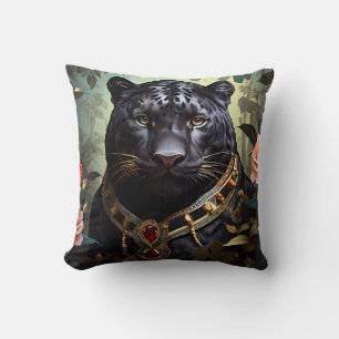 Embrace Elegance with Our Black Panther Cushion