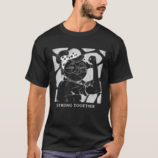 Embrace Equity Happy International Women s Day Cha T-Shirt (Front)