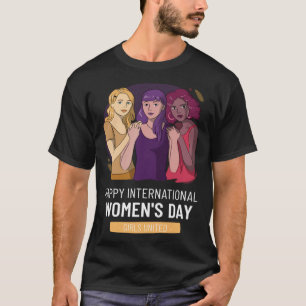 Embrace Equity International Women s Day Strong To T-Shirt