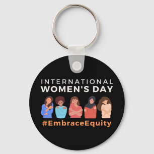 Embrace Equity International Women's Day 2023 Key Ring