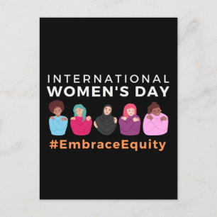 Embrace Equity International Women's Day Postcard