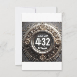 Embrace Fasting, Iftar, Suhoor & Spiritual Reflect Thank You Card