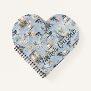 Embrace French country living in Refined Pale Blue Notebook