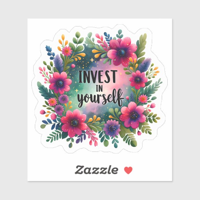 Embrace Growth With Floral Art (Sheet)