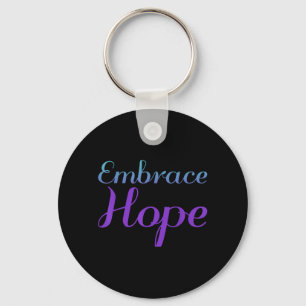 Embrace Hope Prevention Artwork Key Ring