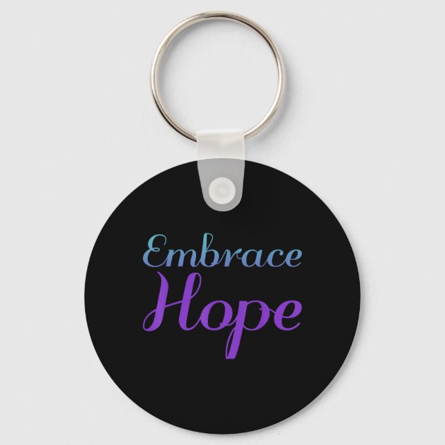 Embrace Hope Prevention Artwork Key Ring (Front)