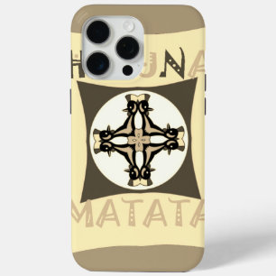 Embrace Joyful Style: Fun Girly Hakuna Matata  iPhone 15 Pro Max Case