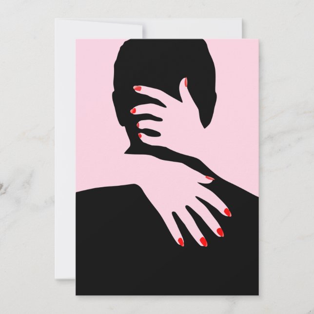 Embrace Love Invitation (Front)