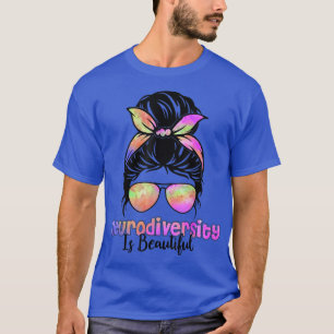 Embrace Neurodiversity Autism Awareness ASD ADHD T-Shirt