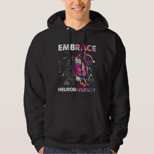 Embrace Neurodiversity Autism Awareness Asd Men Wo Hoodie