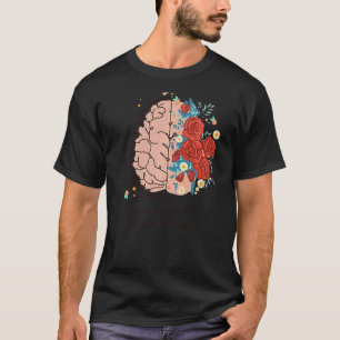 Embrace Neurodiversity Autism Awareness Brain Flow T-Shirt