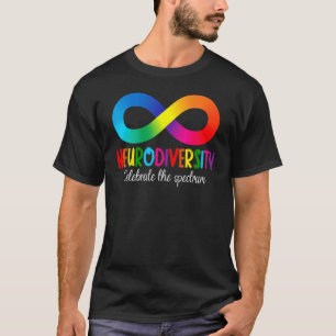 Embrace Neurodiversity Autism Awareness Support T-Shirt