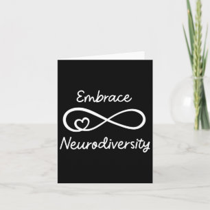 Embrace Neurodiversity Autism Awareness Teacher Mo Card