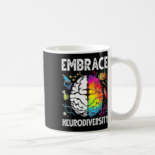 Embrace Neurodiversity Autism Awareness Teacher Mo Coffee Mug