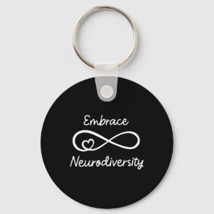 Embrace Neurodiversity Autism Awareness Teacher Mo Key Ring