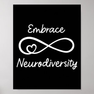 Embrace Neurodiversity Autism Awareness Teacher Mo Poster