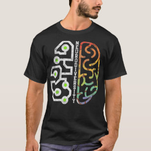 Embrace Neurodiversity Brain Autism Awareness2 T-Shirt