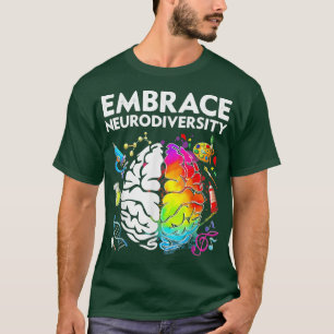 Embrace Neurodiversity Tie Dye Autism Mum Autism A T-Shirt