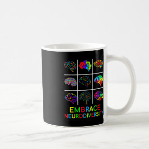 Embrace Neurodiversity Video Game Autism Awareness Coffee Mug