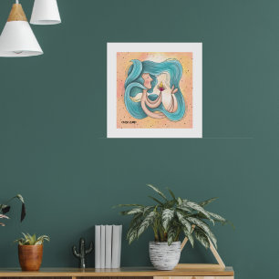 Embrace of Light – Original Illustration Poster