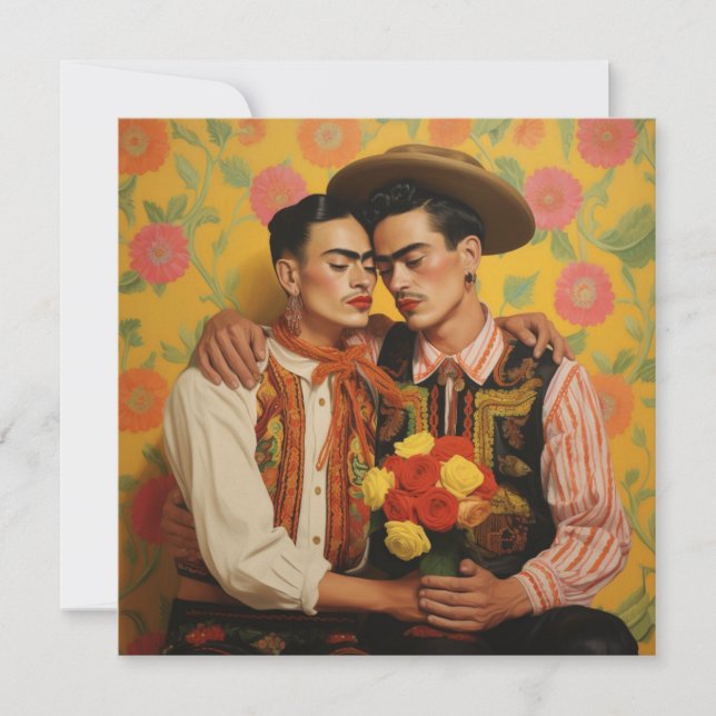 Embrace of Passion Holiday Card (Front)