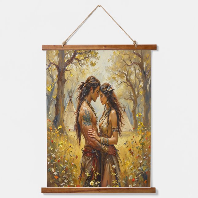 Embrace of Souls Hanging Tapestry (Front)