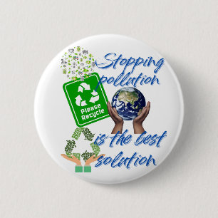 Embrace Our Planet - Eco Advocacy Button