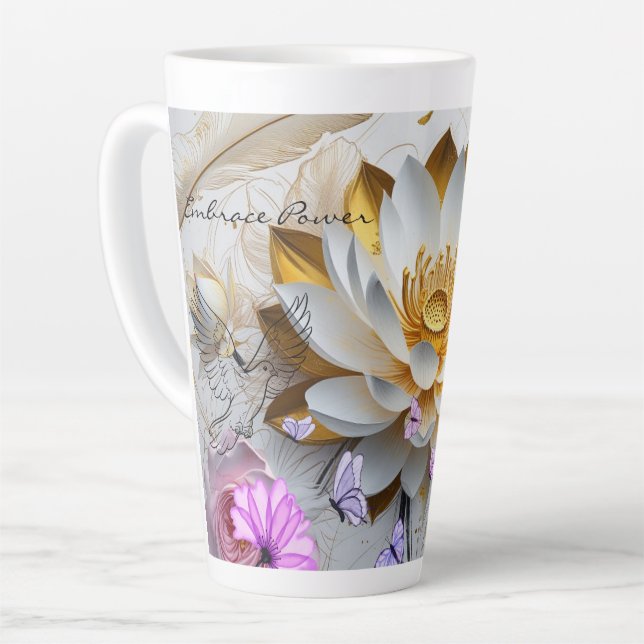 Embrace Power -Latte Mug (Left Angle)