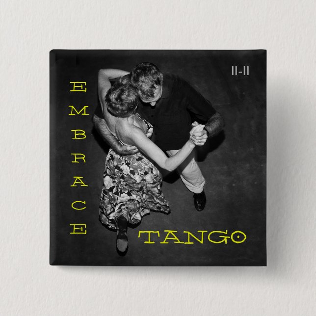Embrace Tango 15 Cm Square Badge (Front)