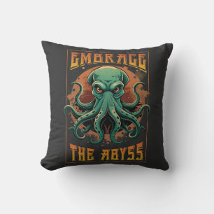Embrace the abyss  cushion