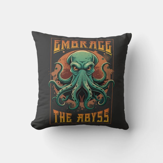 Embrace the abyss  cushion (Front)
