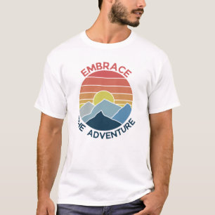 Embrace the adventure mountain adventure time T-Shirt