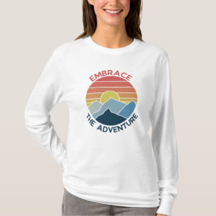 Embrace the adventure mountain adventure time T-Shirt
