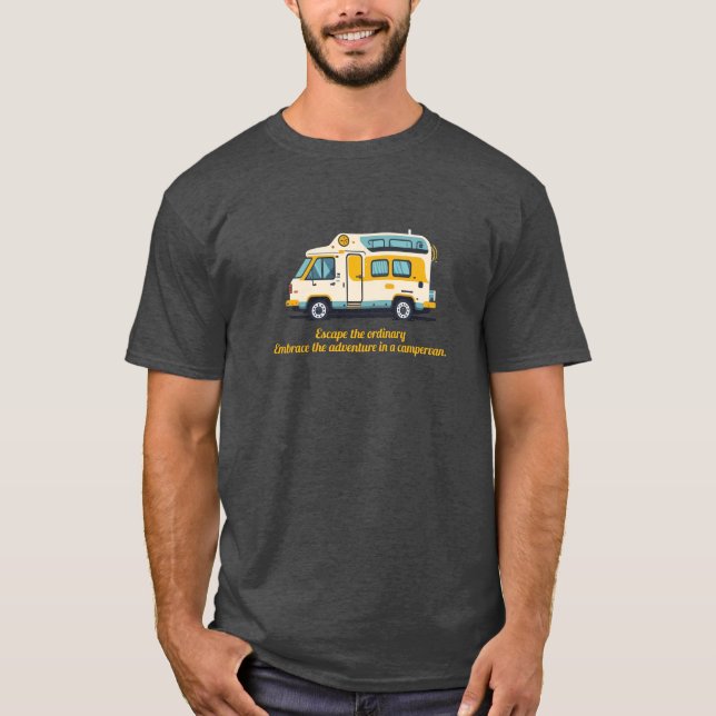 Embrace the Adventure. New VanLife T-Shirt (Front)