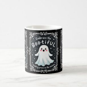 Embrace the Bootiful Ghost Halloween Lover Coffee Mug