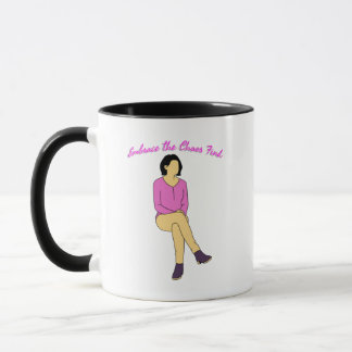 Embrace the Chaos Find Your Calm Inspirational Quo Mug