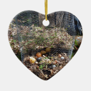 Embrace The Compost Pile Ceramic Tree Decoration