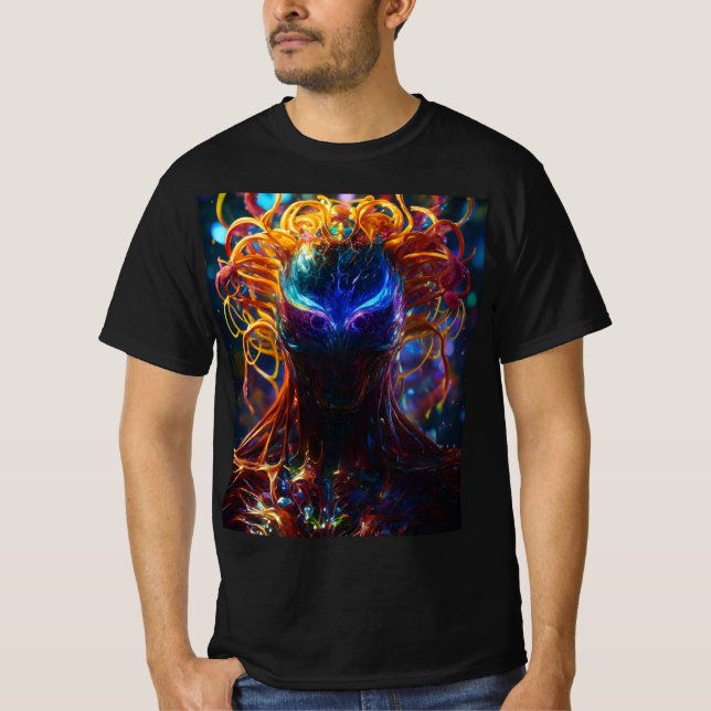 Embrace the Darkness: Venom Symbiote Men's T-Shirt (Front)