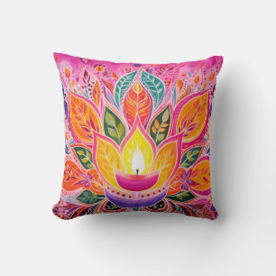 Embrace the Joy: A Diwali Celebration Cushion