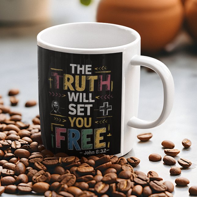 Embrace the Liberating Truth Coffee Mug (Creator Uploaded)