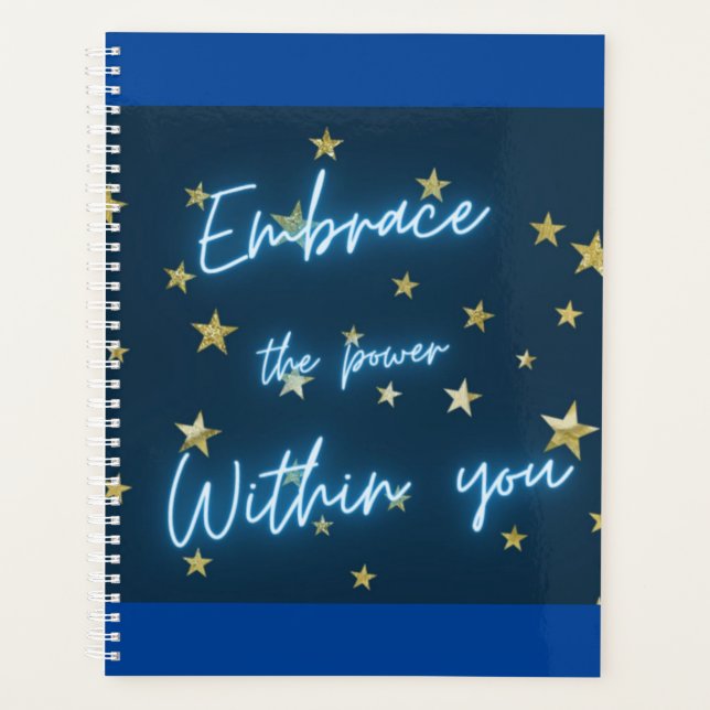 Embrace The Power Within Planner (Front)
