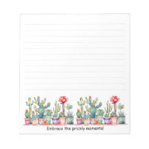 Embrace The Prickly Moments Lined