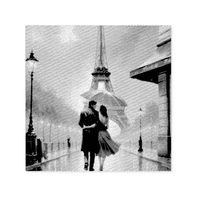 Embrace the Romance of Paris Self-inking Stamp (Design)