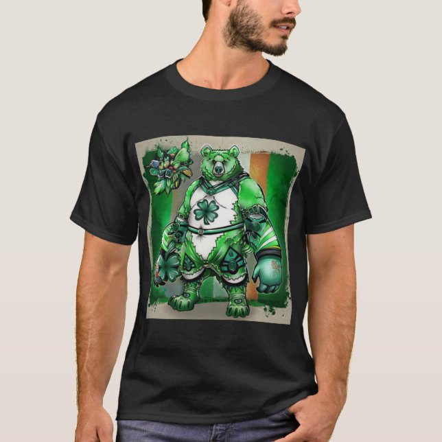 Embrace the Spirit of Ireland St. Patrick's Day T-Shirt (Front)