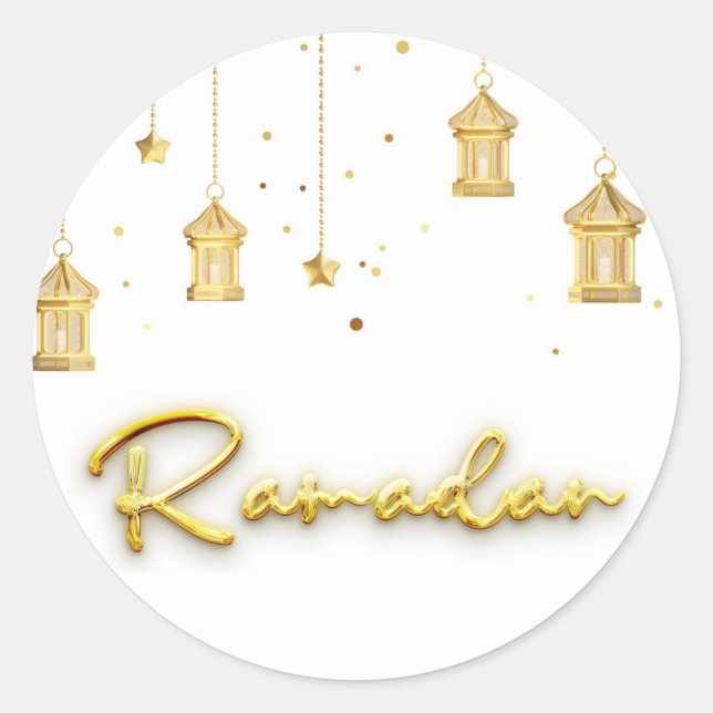 Embrace the Spiritual Journey Classic Round Sticker (Front)