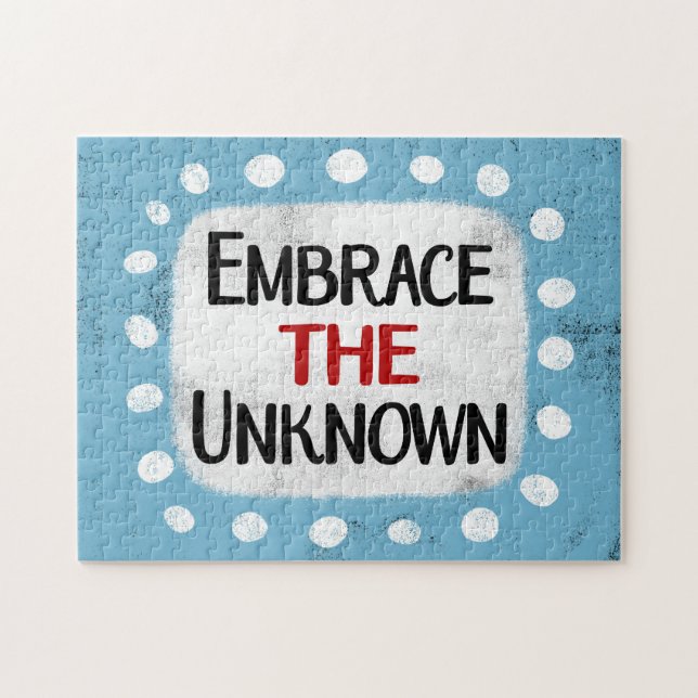 Embrace The Unknown Jigsaw Puzzle (Horizontal)