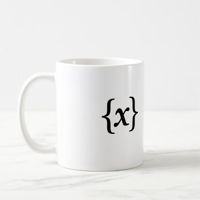 Embrace Variables Coffee Mug (Left)